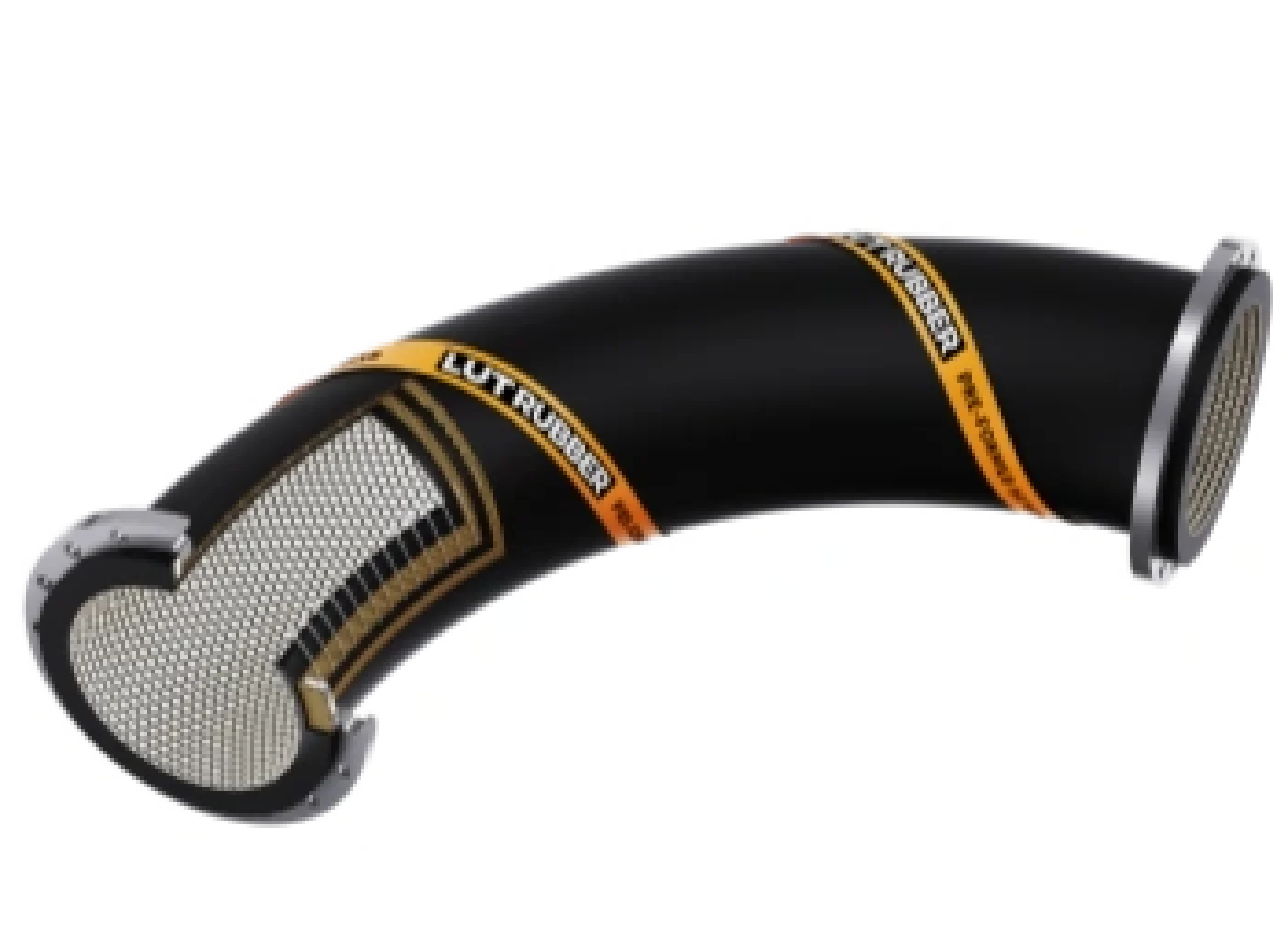 bend ceramic lined